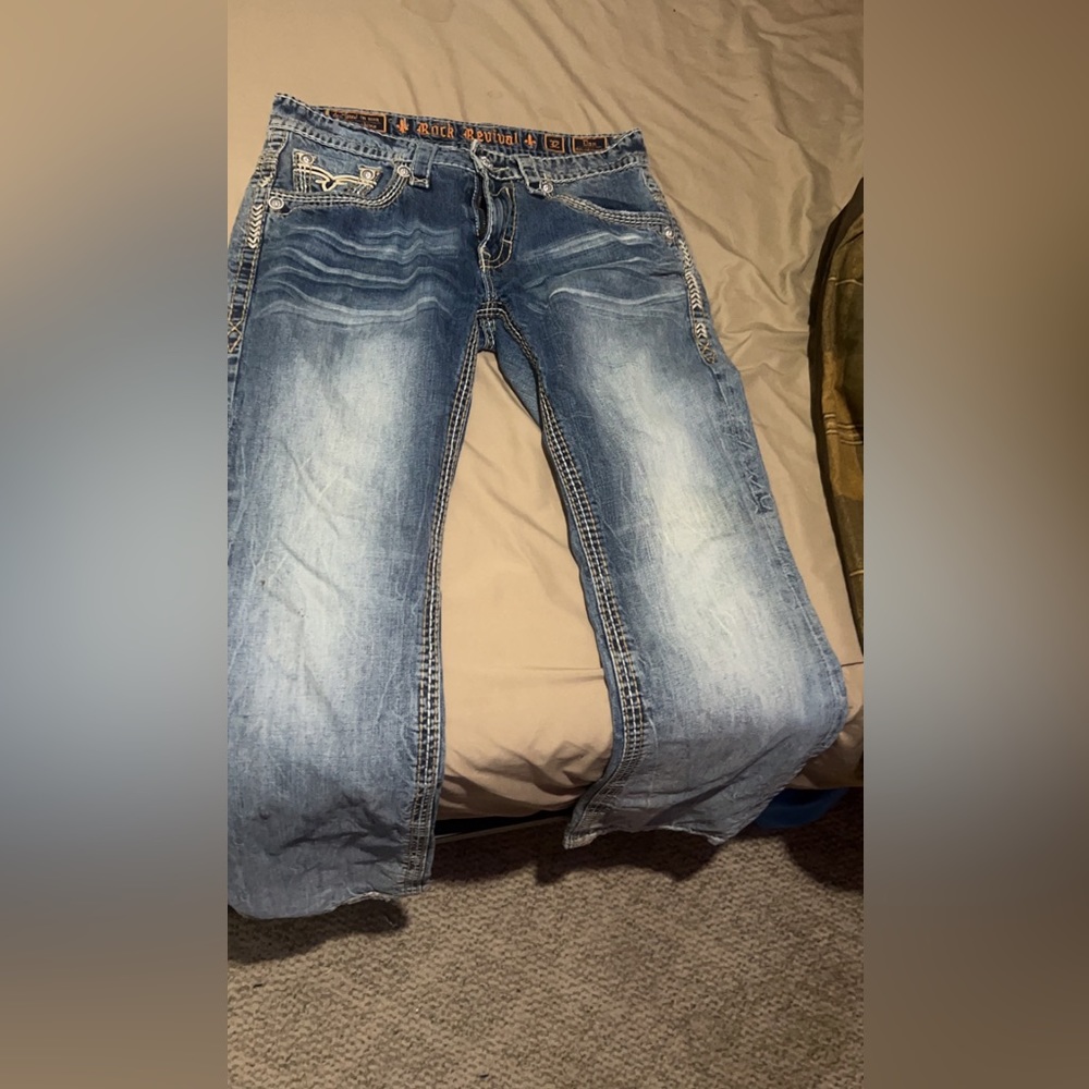 32-32 Rock Revival jeans, worn a handful of times